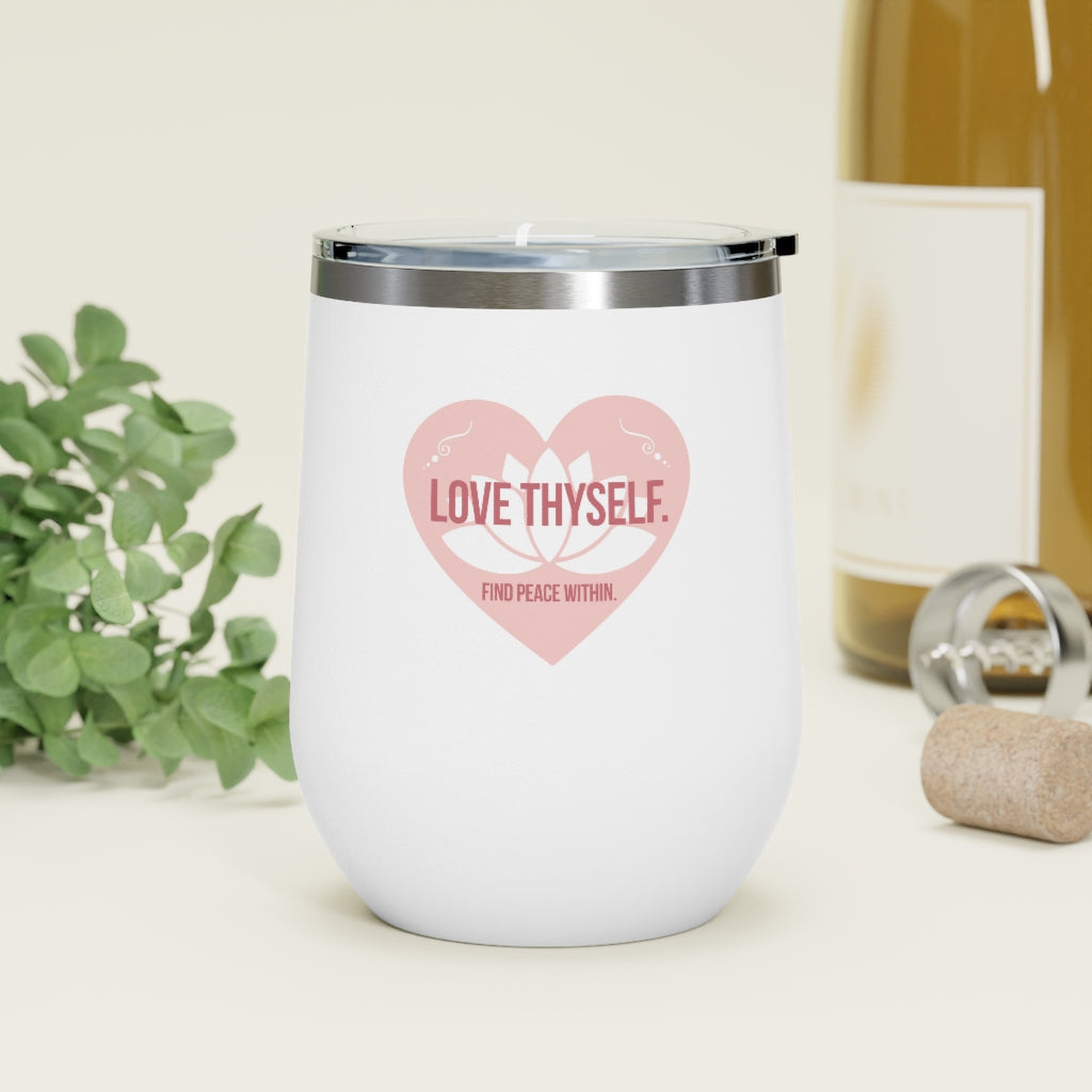 "Love Thyself" 2oz Insulated Wine Tumbler