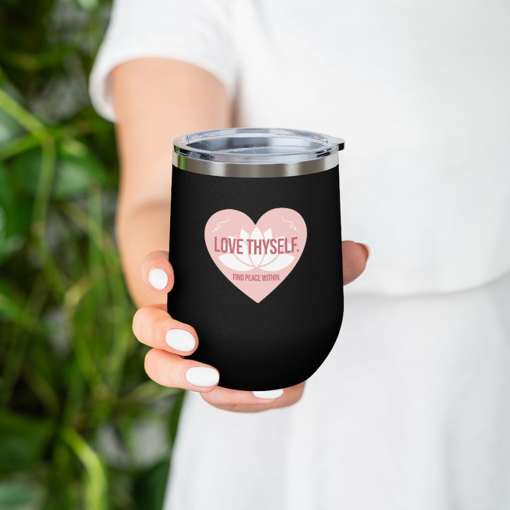 "Love Thyself" 2oz Insulated Wine Tumbler