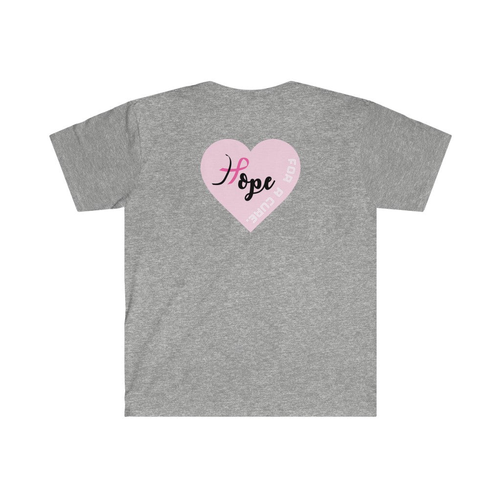 Breast Cancer Awareness: "Fight Like A Girl" Unisex Softstyle T-Shirt