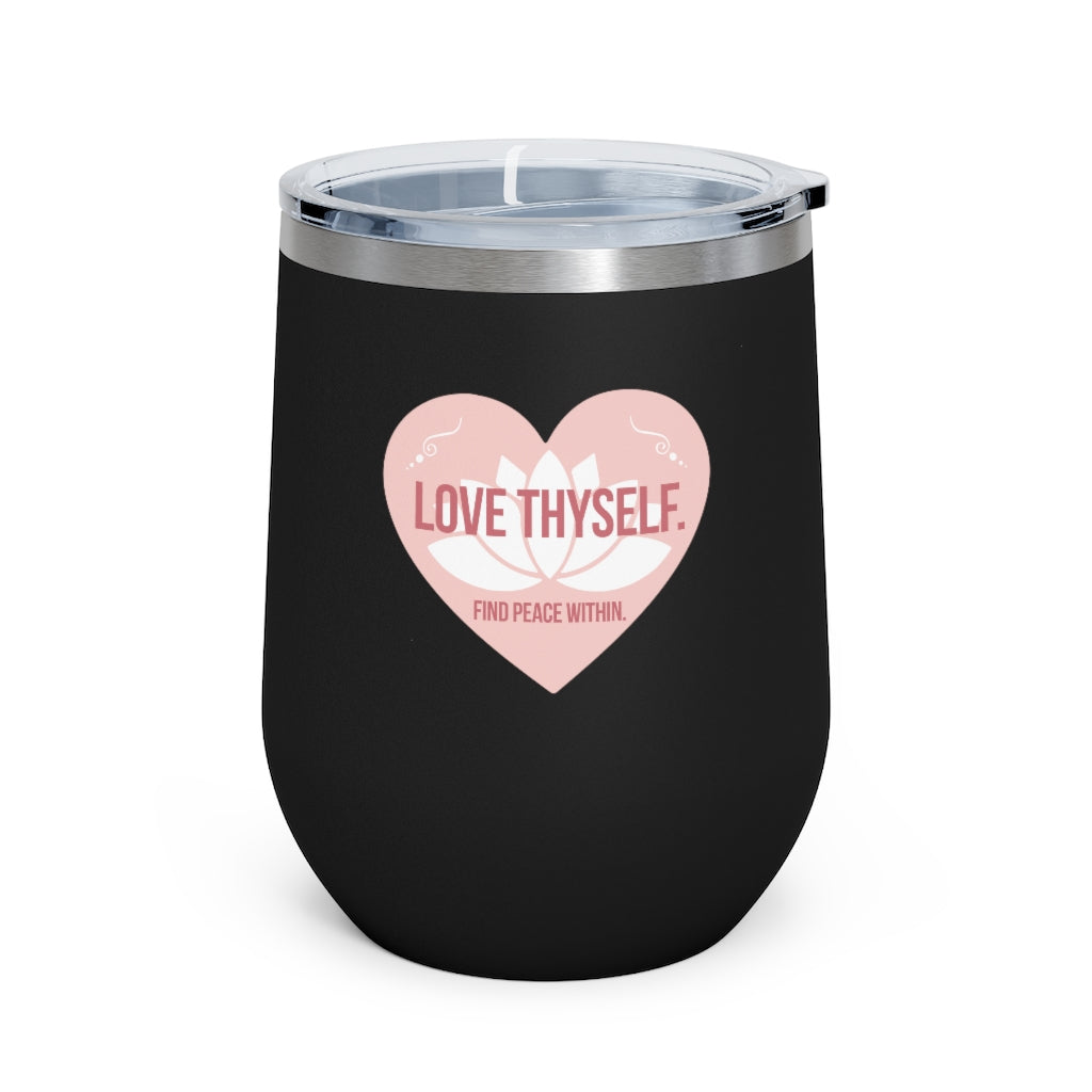 "Love Thyself" 2oz Insulated Wine Tumbler