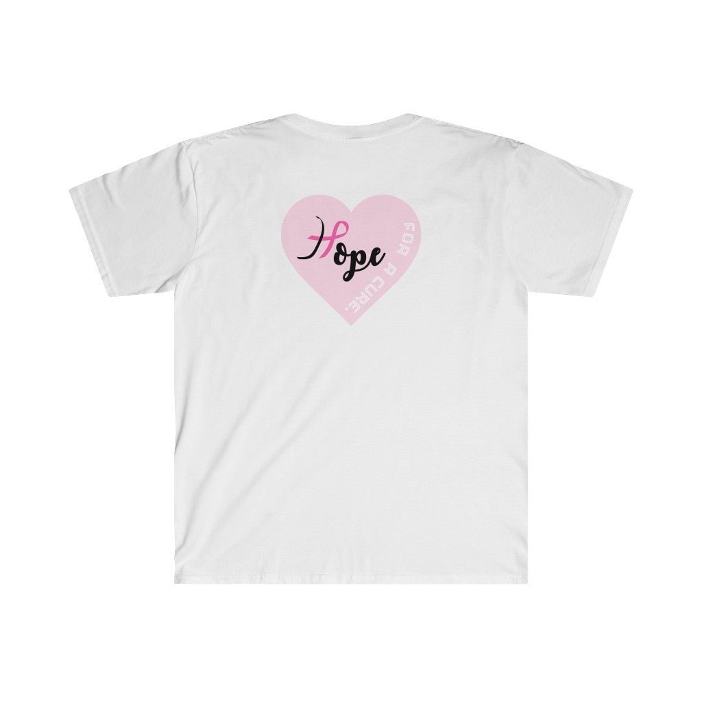 Breast Cancer Awareness: "Fight Like A Girl" Unisex Softstyle T-Shirt